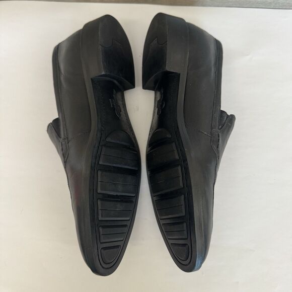 Cole Haan Lenox Hill Venetian Black Leather Loafers Men 7 Slip On Casual Classic - Picture 7 of 15